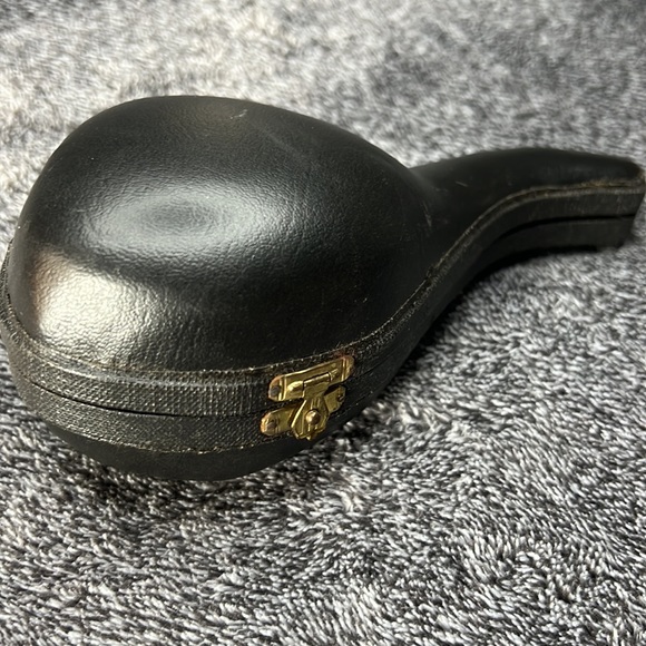 HAND CARVED MEERSCHAUM PIPE GREEN MAN / PIRATE VINTAGE WITH CUSTOM CASE. - Picture 17 of 17